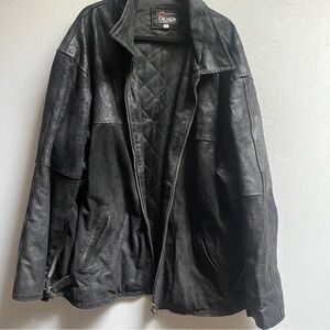 Vintage Canada Sportswear Crystal Leather Sz 4XL